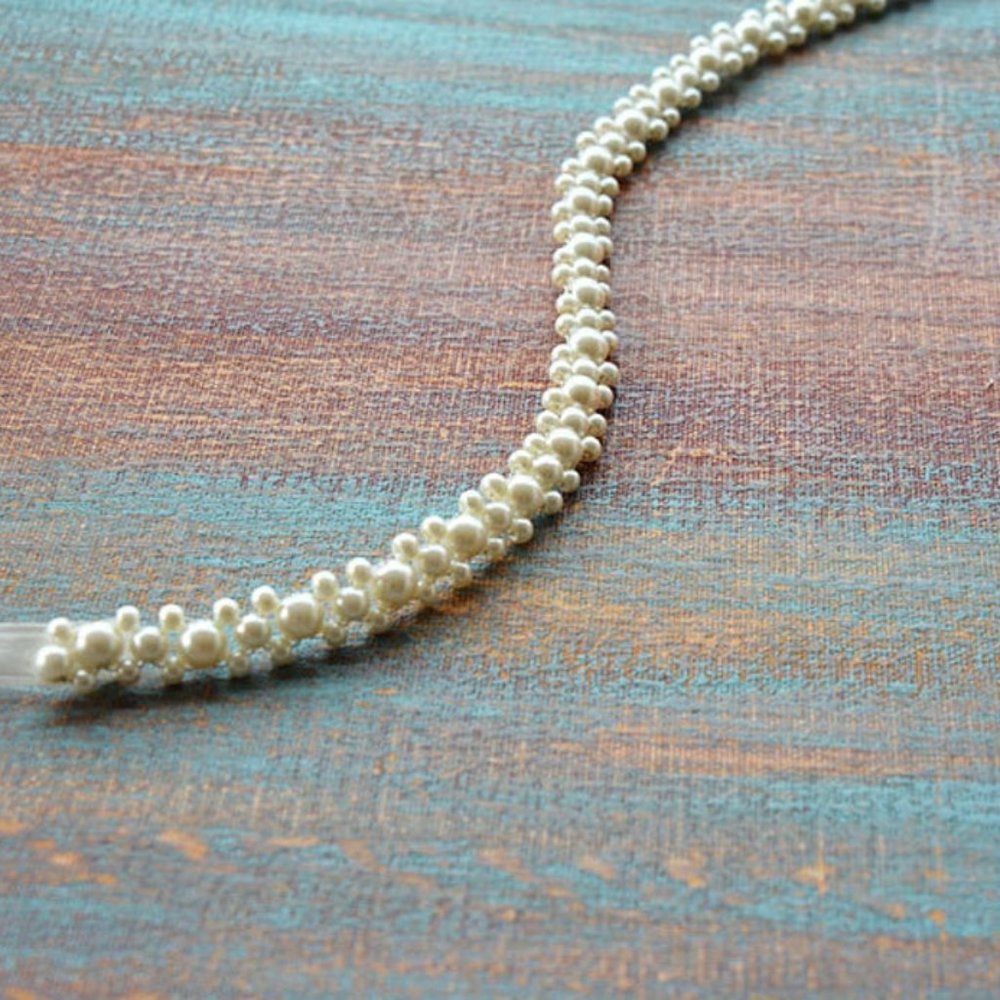 NEW Pearl Bridal Belt